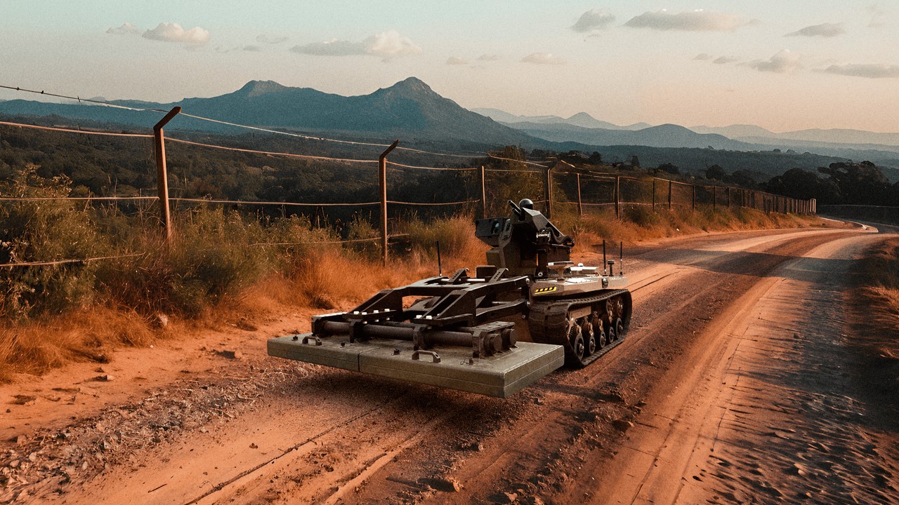 BARKAN 2 Turkish Tracked UGV (C)